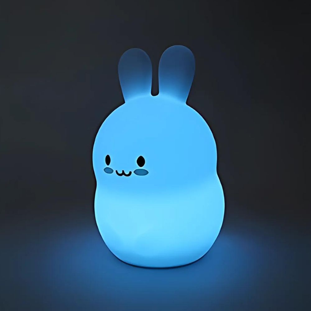 Veilleuse en silicone <br> Puffy le lapin