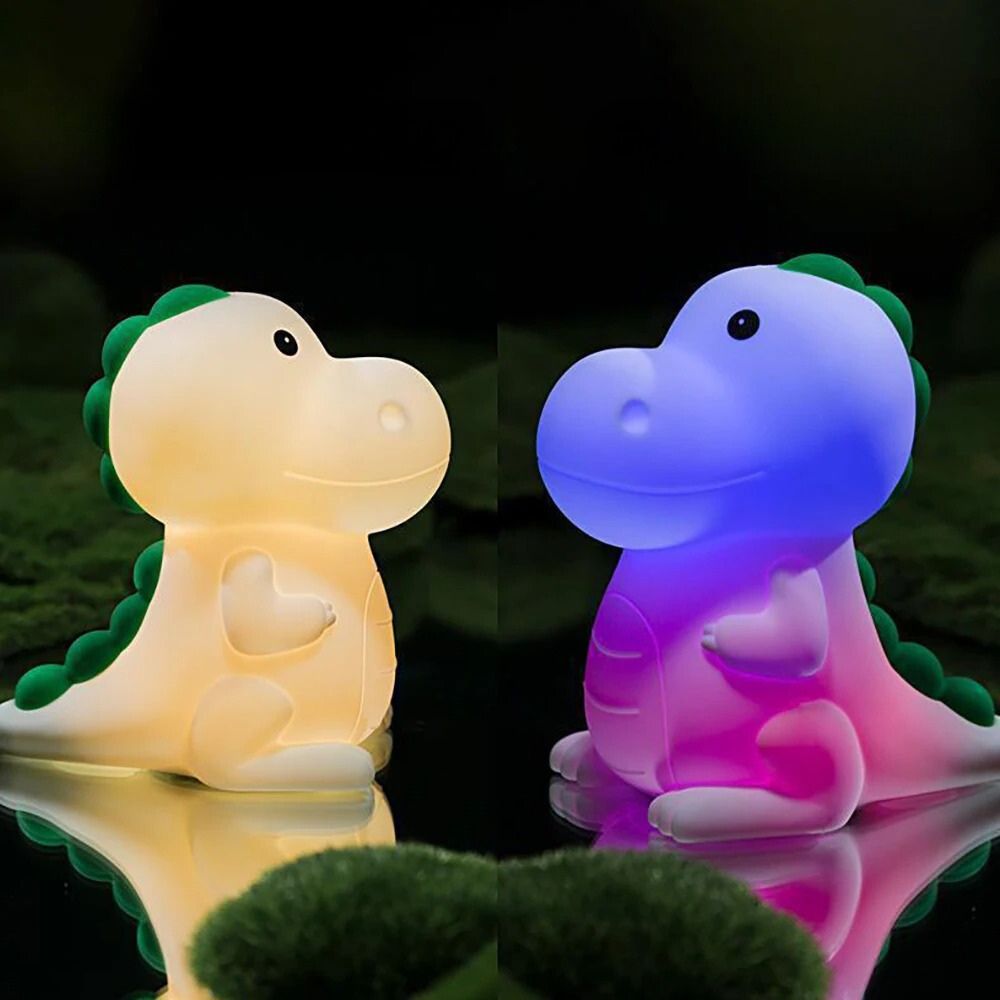 Veilleuse rechargeable <br> Spike le dinosaure