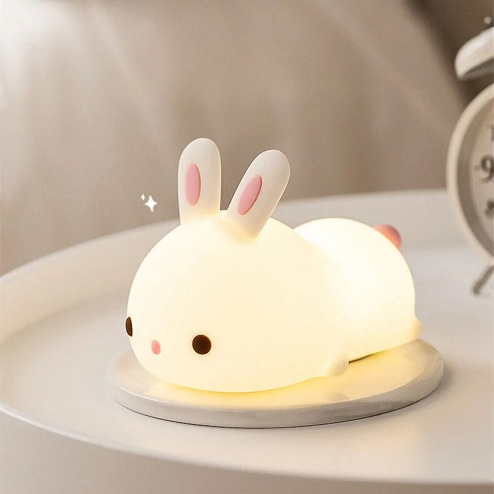 Veilleuse silicone <br> Petit Lapin