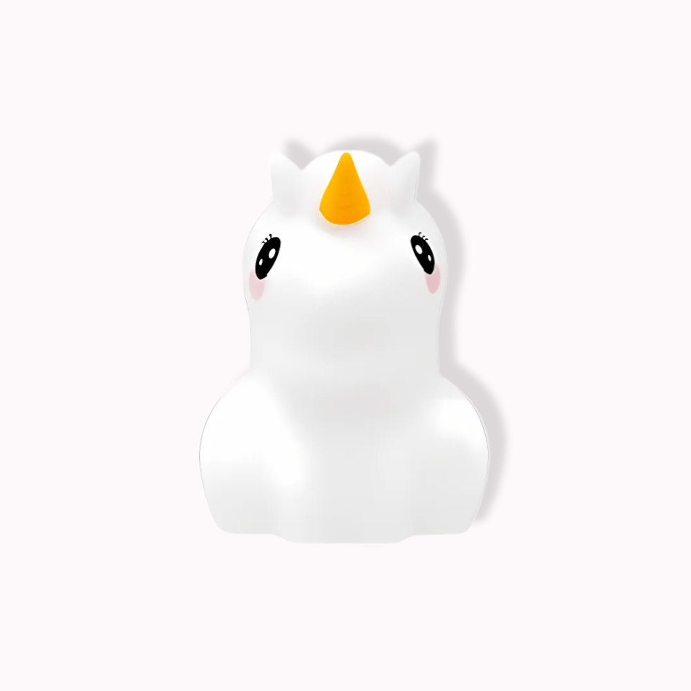 Veilleuse en silicone <br> Lulu la licorne