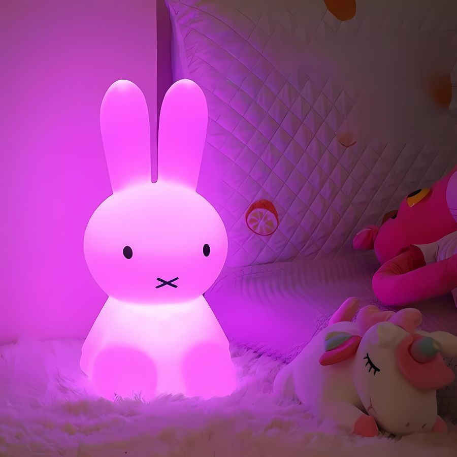 Veilleuse lampe en forme de lapin | Caractéristiques