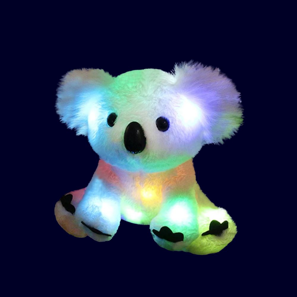 Veilleuse en peluche lumineuse et musicale en forme de koala | Caractéristiques