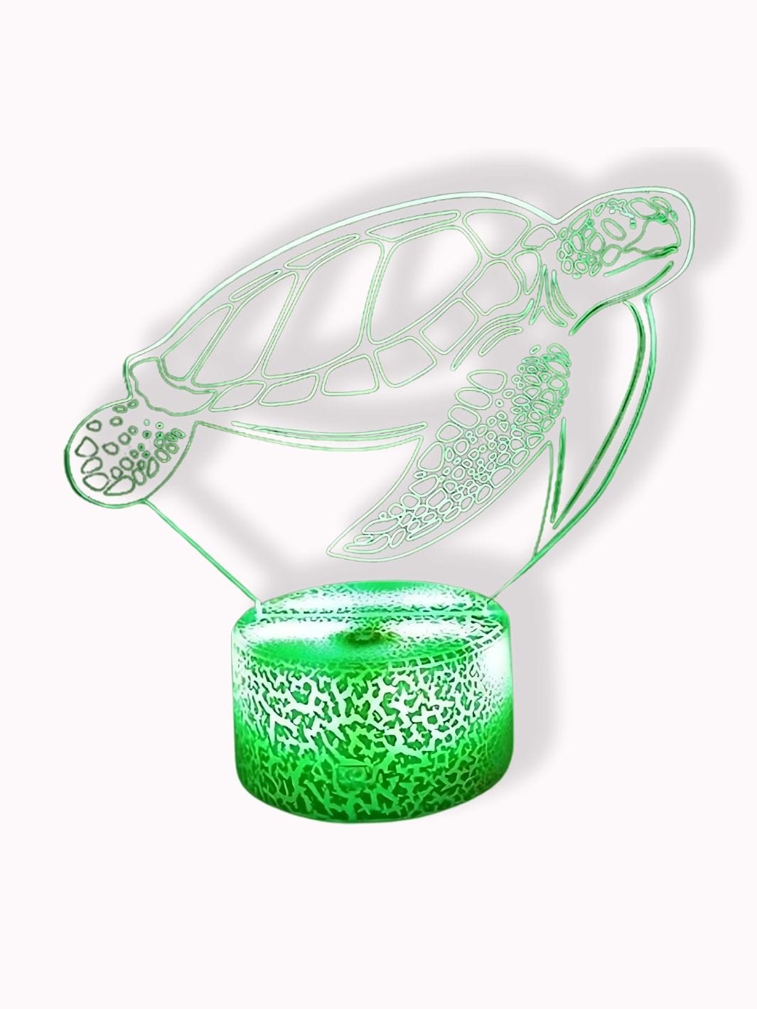 Veilleuse 3D tortue | Magie nocturne pour vos petits 7 couleurs