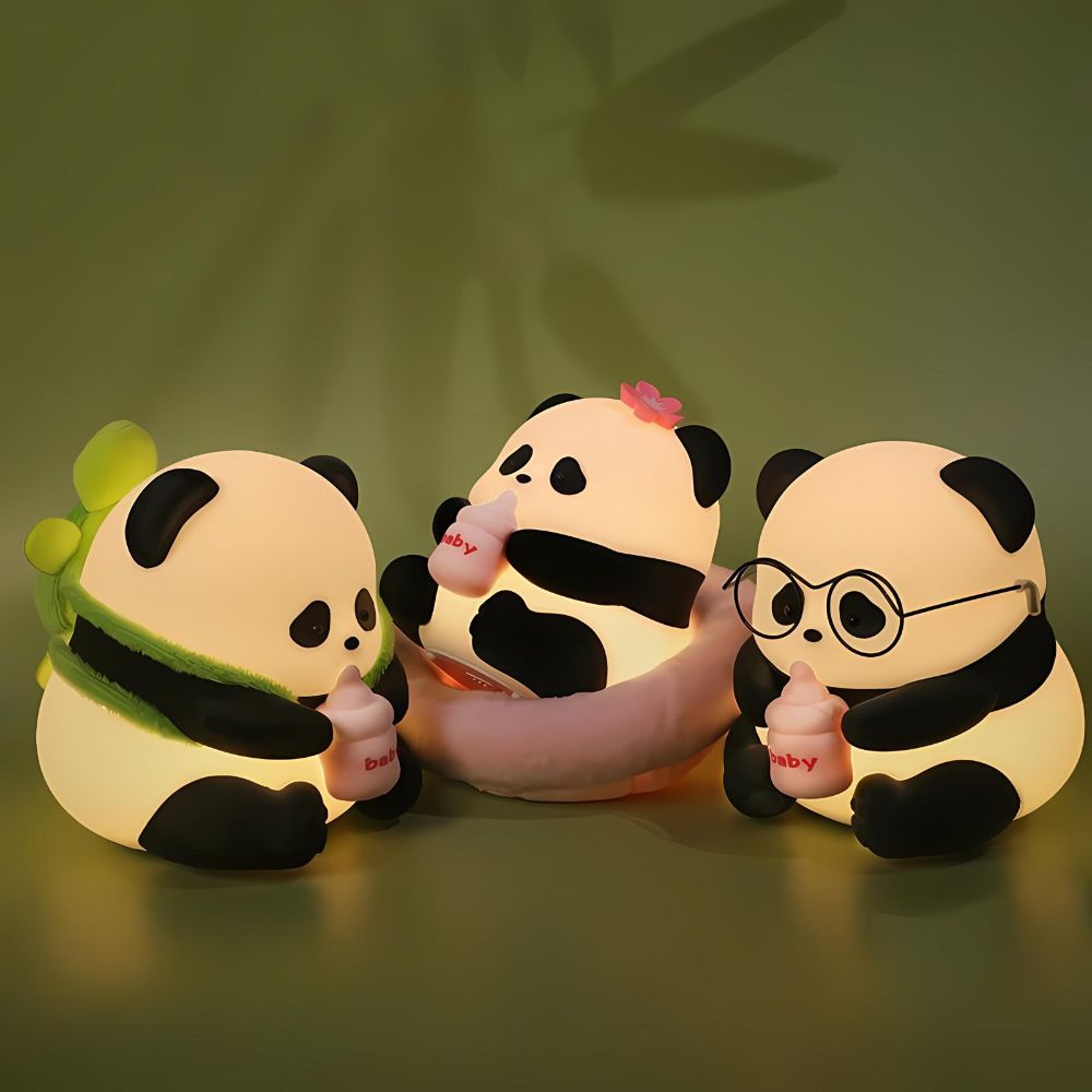 Veilleuses pour bébé portables en forme de panda | Caractéristiques