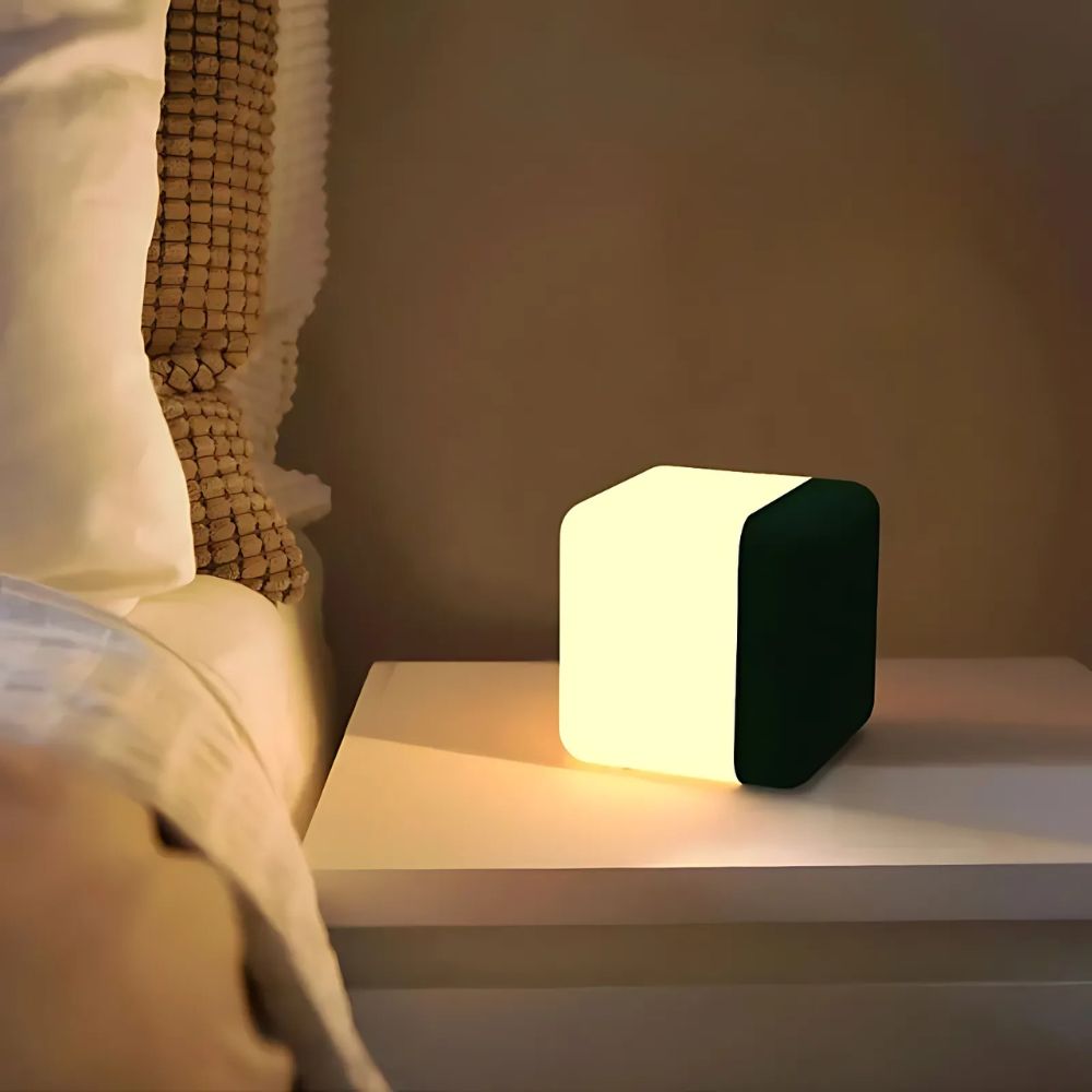 Veilleuse cube lumineux | Lueur apaisante