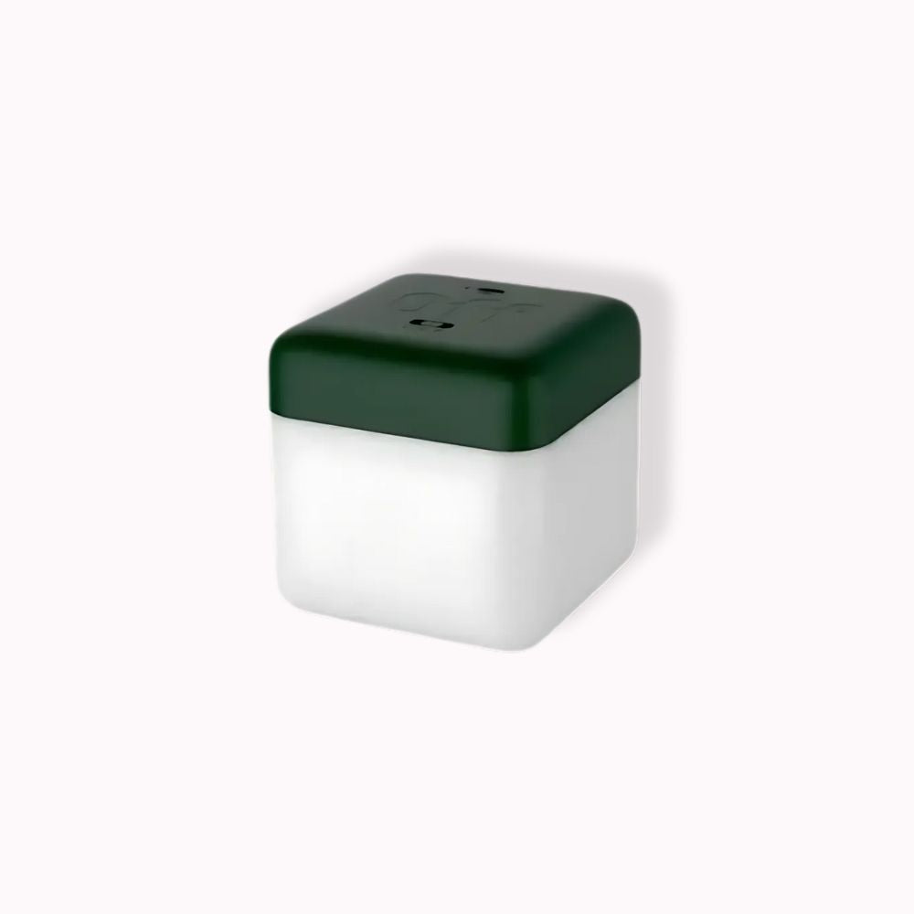 Veilleuse cube lumineux | Lueur apaisante Vert foncé