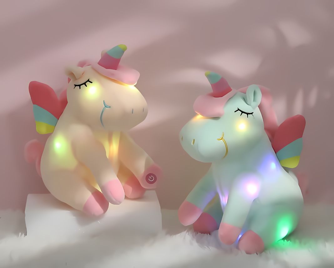 Veilleuse doudou licorne lumineux | Caractéristiques