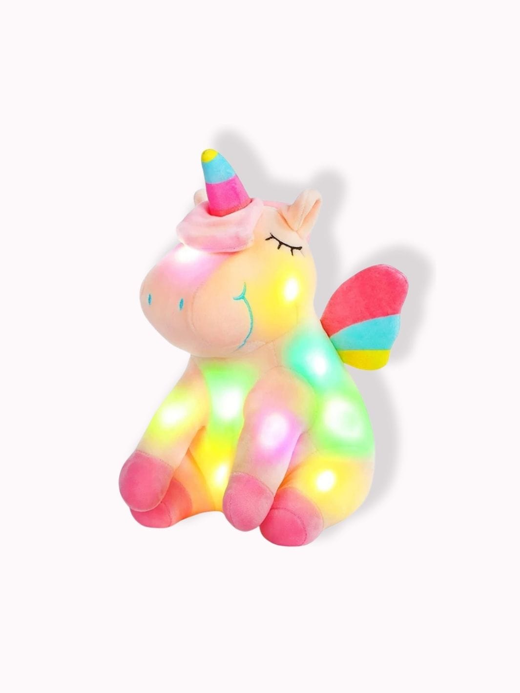 Veilleuse doudou licorne Rose