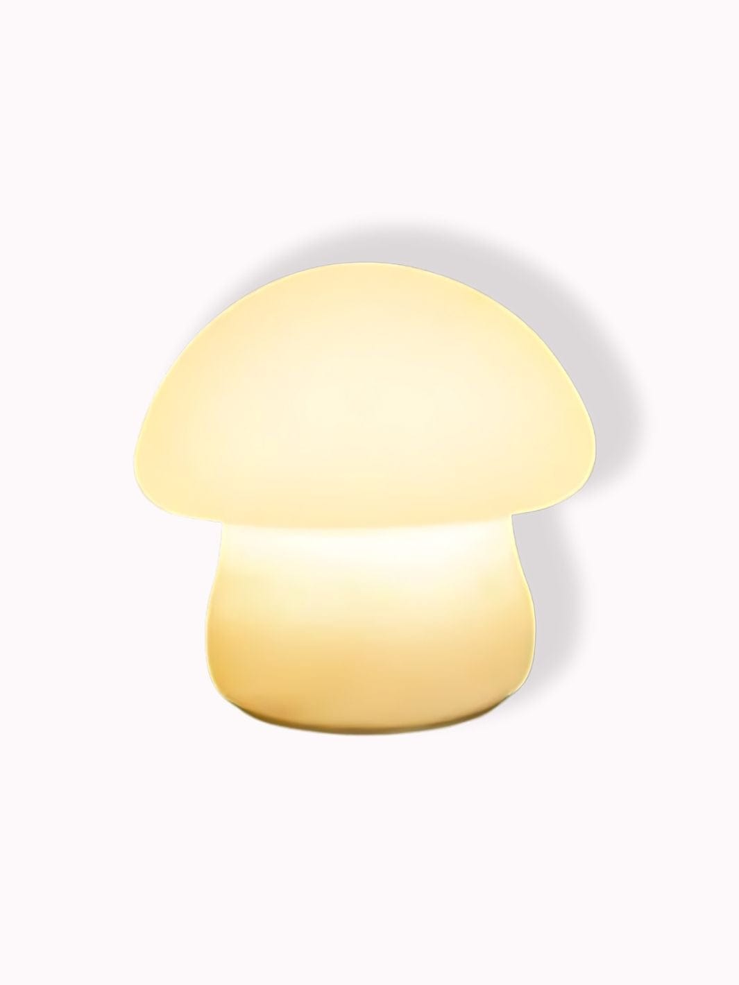 Veilleuse lampe champignon Blanc