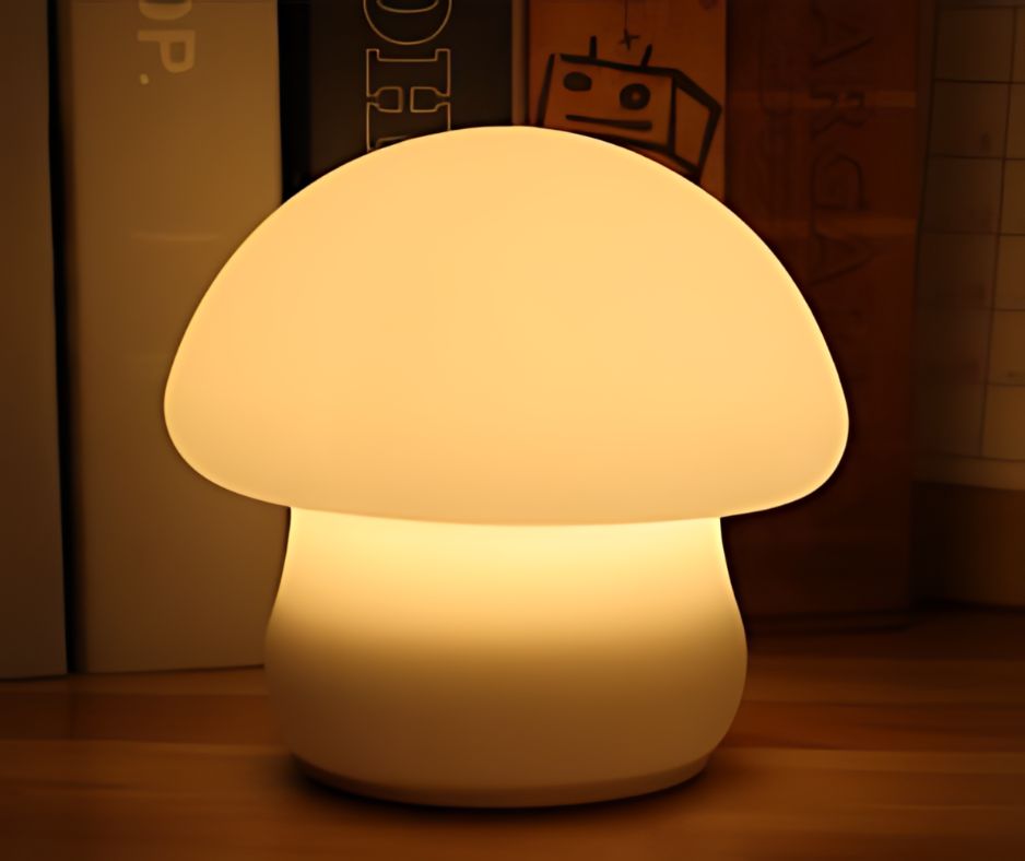 Veilleuse lampe en forme de champignon | Caractéristiques