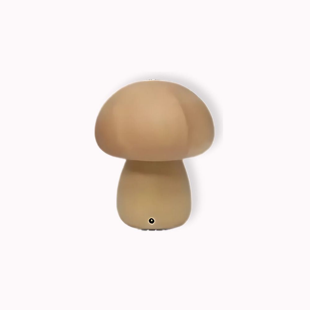 Veilleuse lampe en bois en forme de champignon Petite / Bois clair