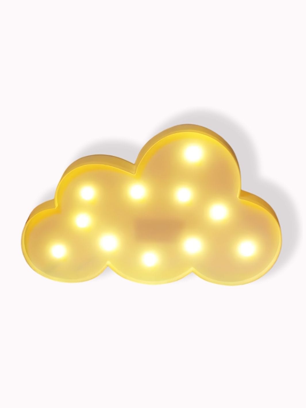 Veilleuse lampe nuage Jaune