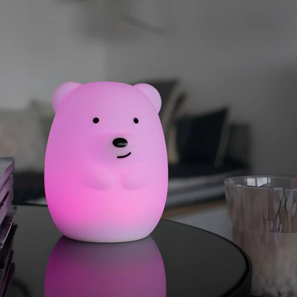 Veilleuse lampe ours | Apportez douceur à votre petit Blanche