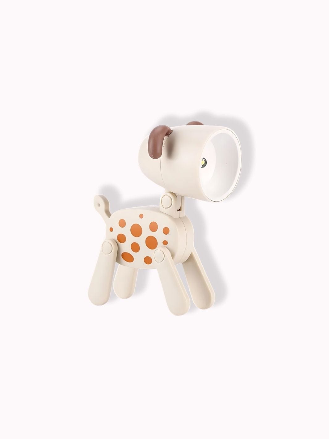 Veilleuse lampe petits chiens | Réveil magique pour vos petits Beige