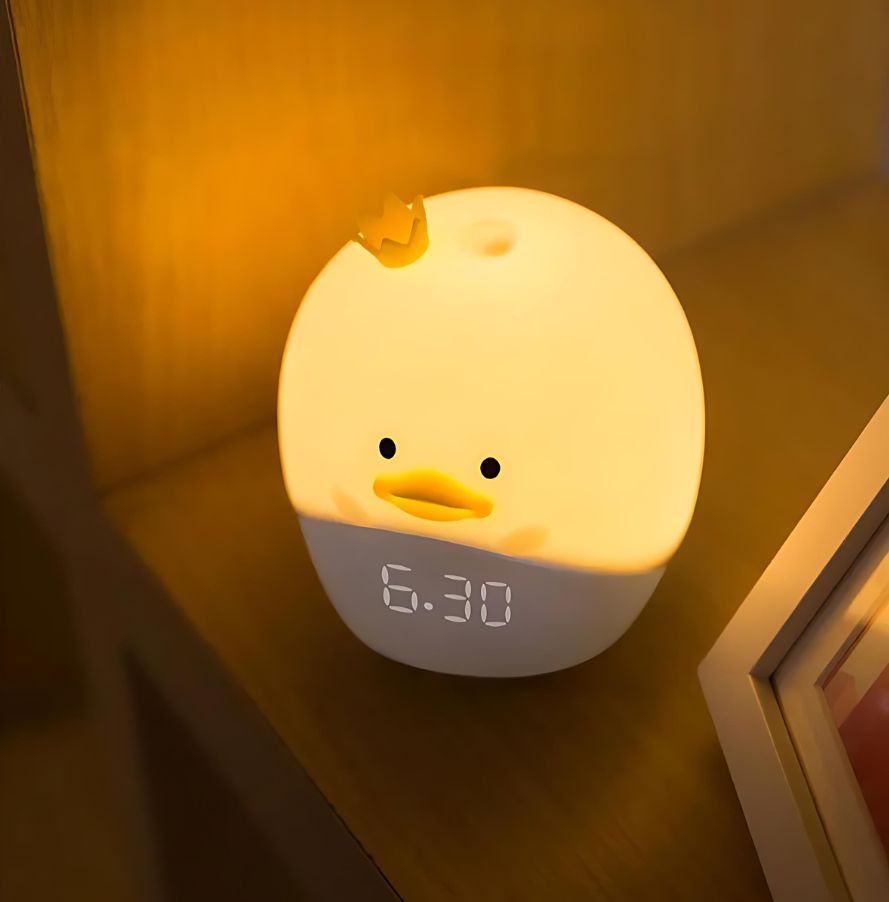 Veilleuse lampe réveil en forme de canard | Caractéristiques