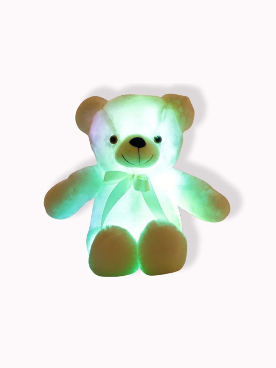 Veilleuse nounours | Tranquillité pour vos petits Blanc / 32cm