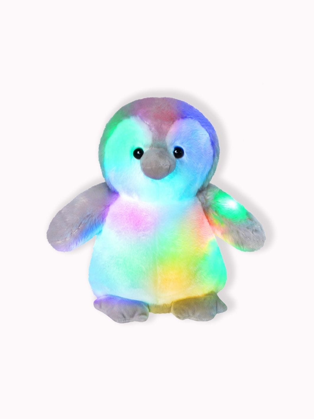 Veilleuse peluche pingouin | Douce Nuit pour Votre Petit
 Blanche & Grise