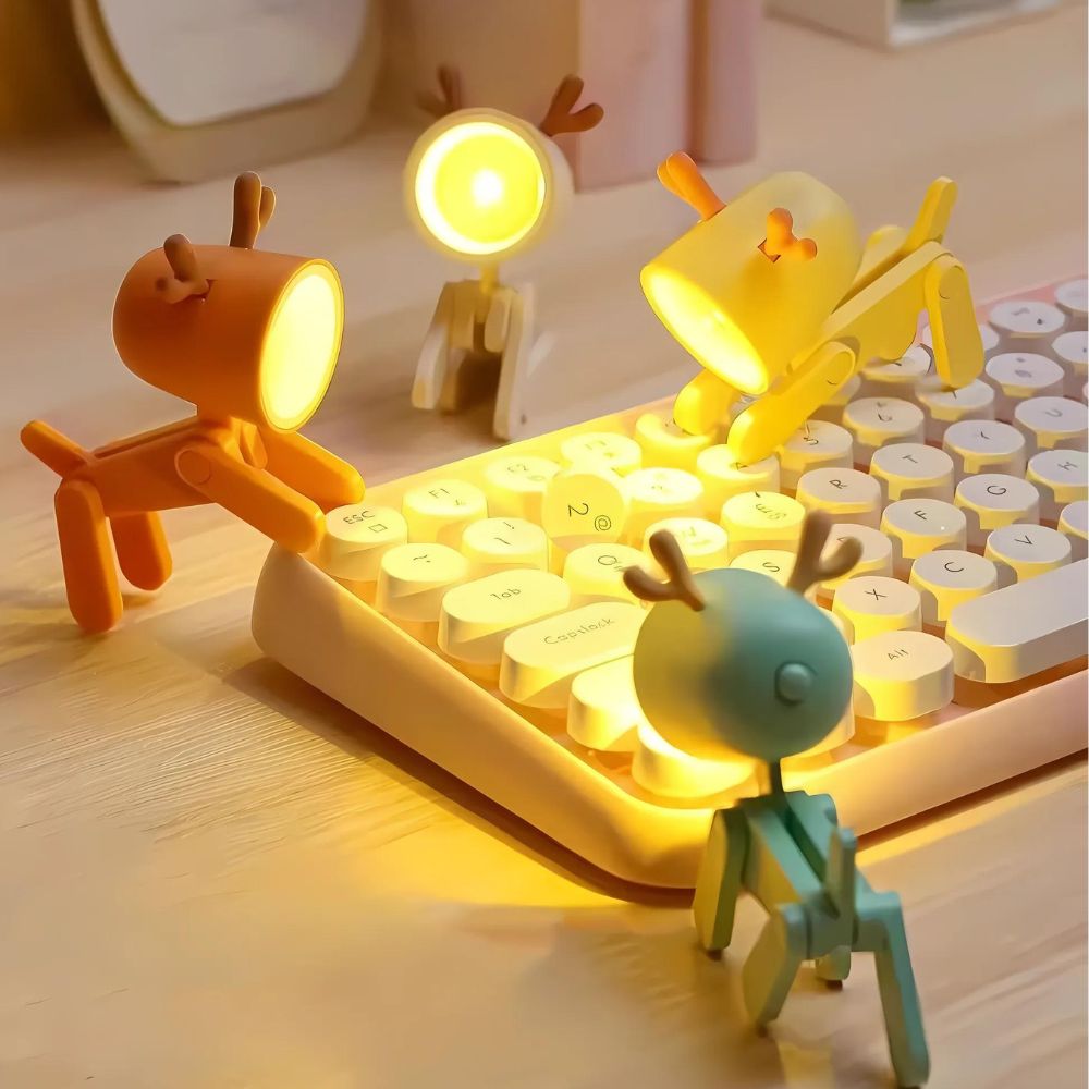 Veilleuses LED cerfs | Mignon et pratique